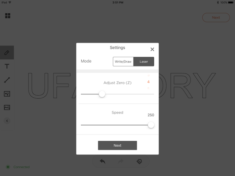 Draw - Make uArm draw/engrave screenshot 3