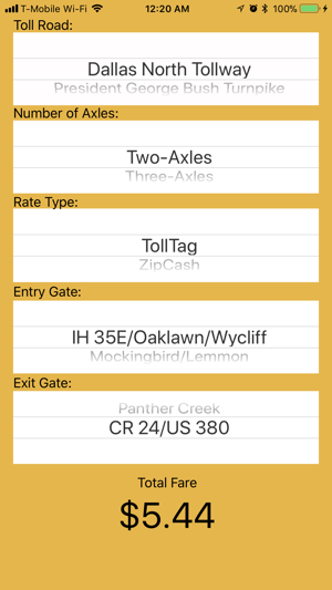 DFW Quick Toll Calculator(圖1)-速報App