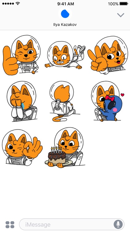 Cosmo Cat Stickers