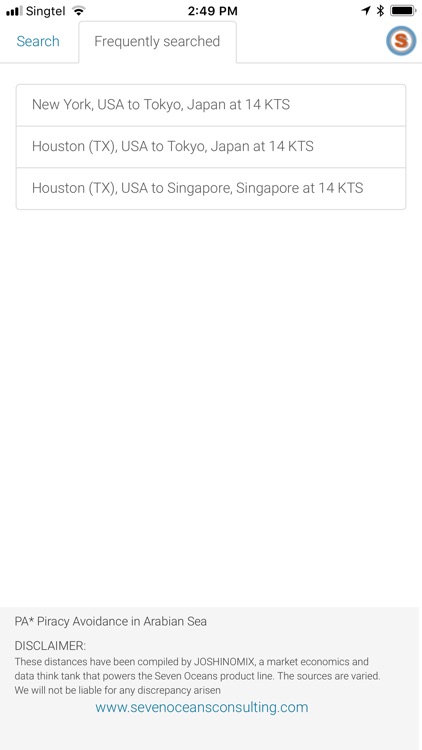 Seven Oceans Distances Pro