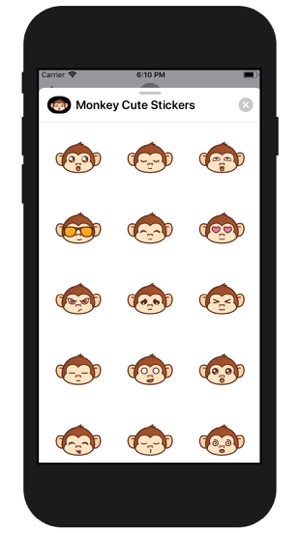 Monkey Cute Stickers(圖2)-速報App