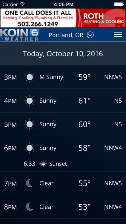 PDX Weather - KOIN Portland OR screenshot-4