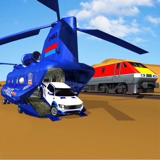 Train Sim Police Car Transport icon