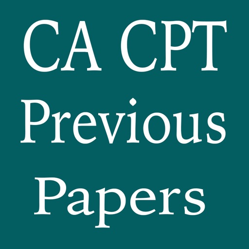 CA CPT Previous Papers icon