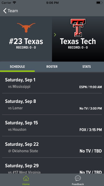 Texas Football 2018 screenshot-7