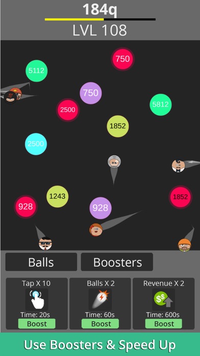 idle boom - bouncing balls screenshot 3