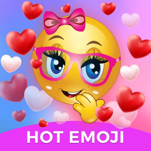 Hot Stickers & Adult Emoji Icon