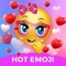 Hot Stickers & Adult Emoji