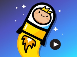 Have fun with these cute astronaut stickers