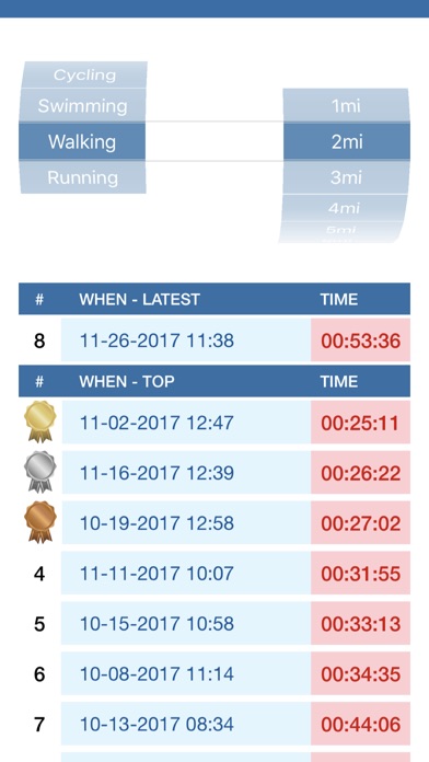 Workout Records screenshot 3