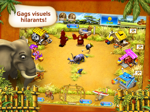 Farm Frenzy 3 MadagascarHDLite screenshot 2