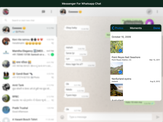 Messenger for WhatsApp WebAppのおすすめ画像2