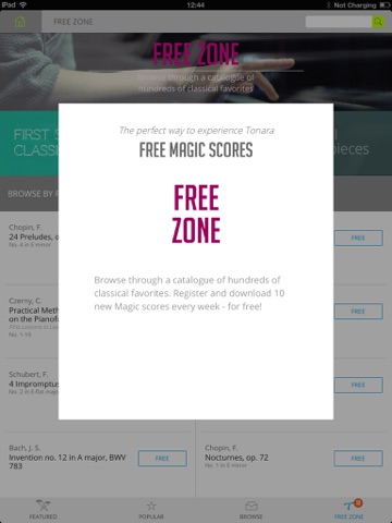 Interactive Piano Sheet Music screenshot 2