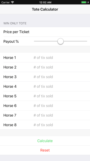 Tote Calculator