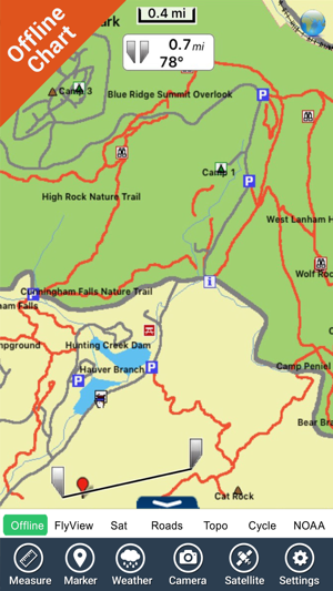 Catoctin Mountain Park - GPS Map Navigator(圖4)-速報App