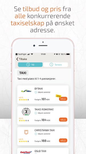 Mivai – Taxi app