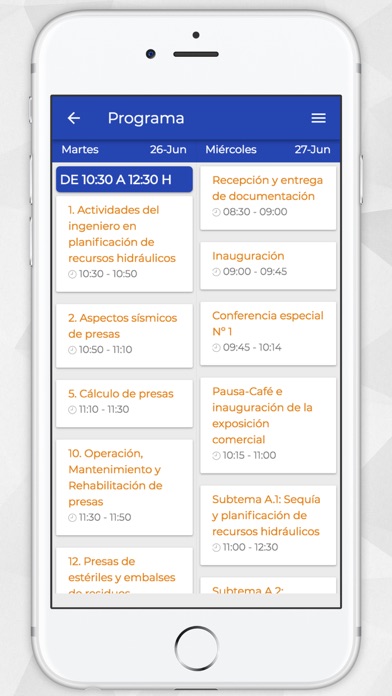 Jornadas Españolas de Presas screenshot 3