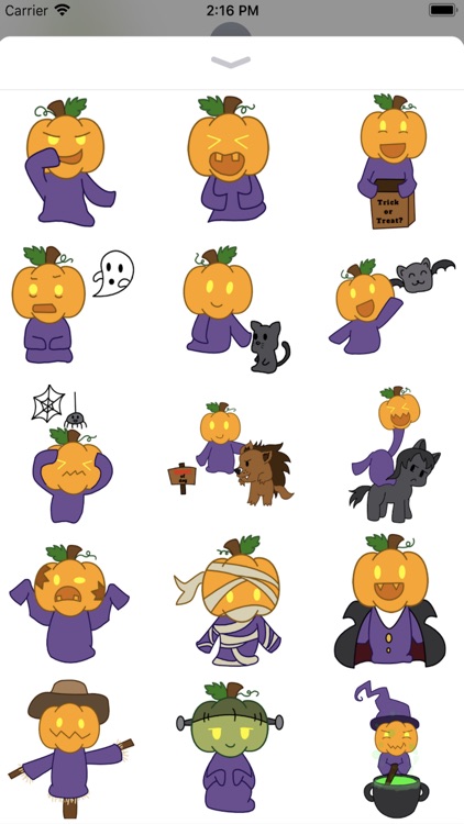 Cute Pumpkin Patch Stickers