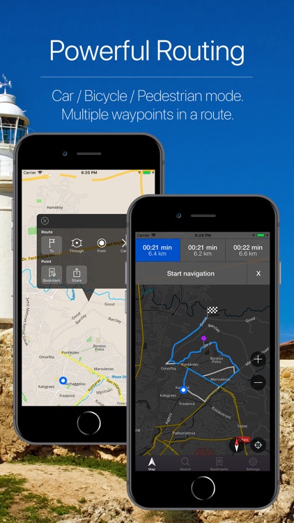 Cyprus Offline Navigation