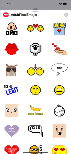 Adult Pixel Emojis(圖5)-速報App