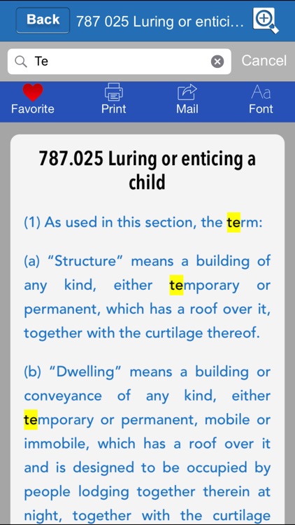 Criminal Code of Florida 2018 screenshot-4