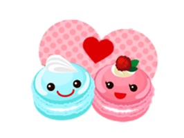 Sweet Macaroon Sticker