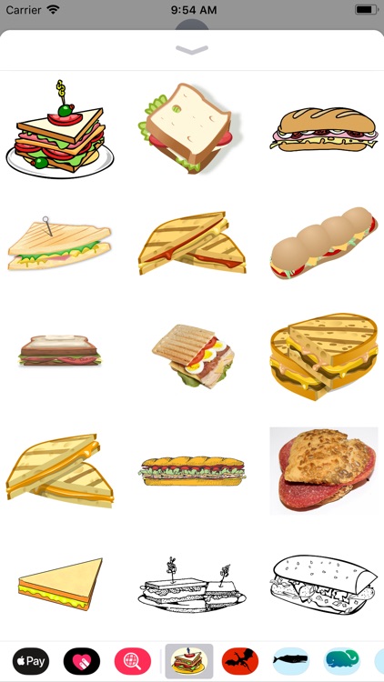 Scrumptious Sandwich Stickers