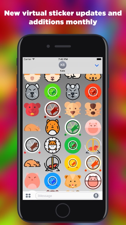 Pets-Virtual Message Stickers screenshot-4