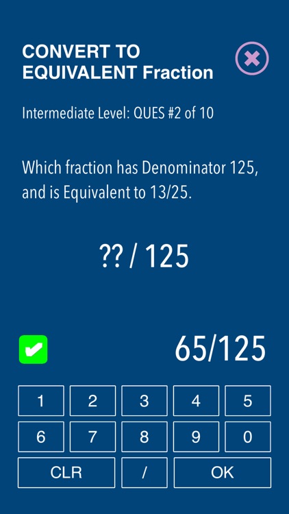 Practice Fraction puzzels screenshot-4