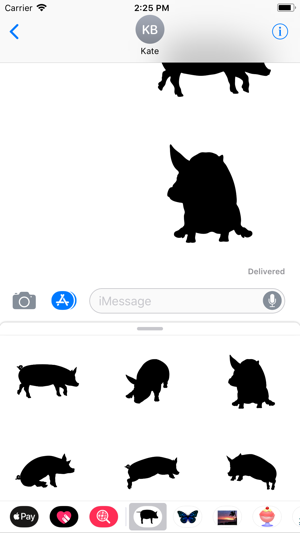 Silhouette Animal Stickers(圖4)-速報App