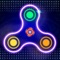 Fidget Spinner Wheel is a toy that sits like a propeller on a person’s finger, with blades that spin around a bearing