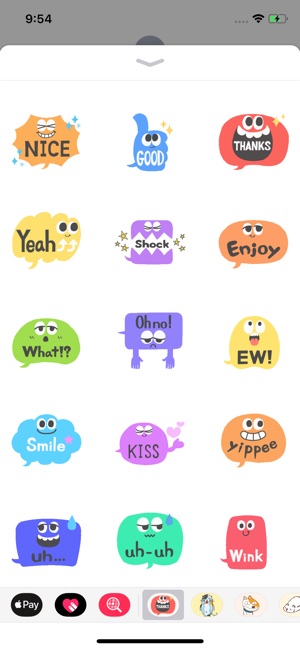 Cute Bubble Text Animated