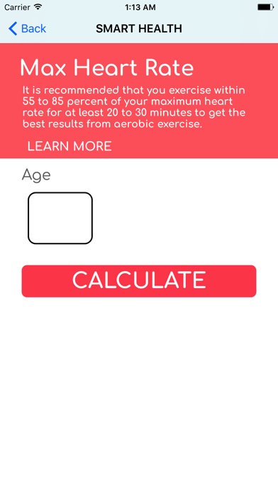 Smart Health Calculator screenshot 3