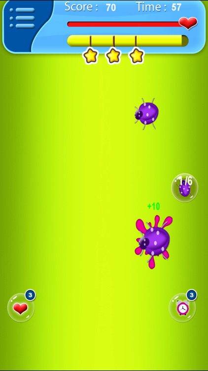 Butterfly And Bugs Bang Game screenshot-5