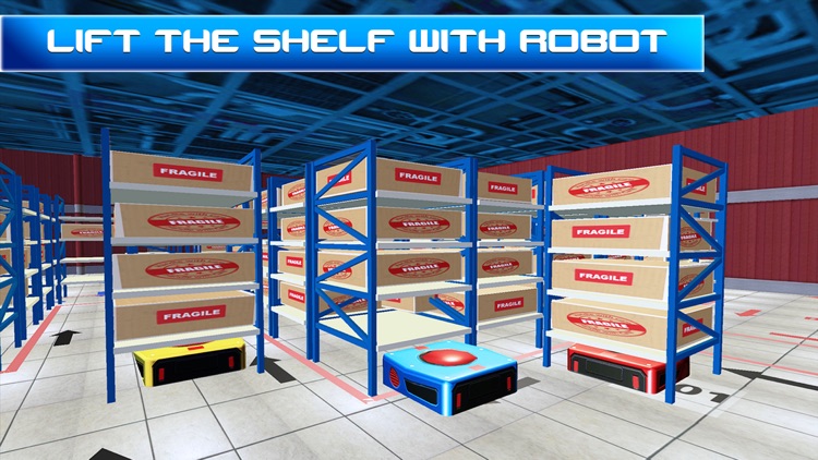 Smart Warehouse Future Robot