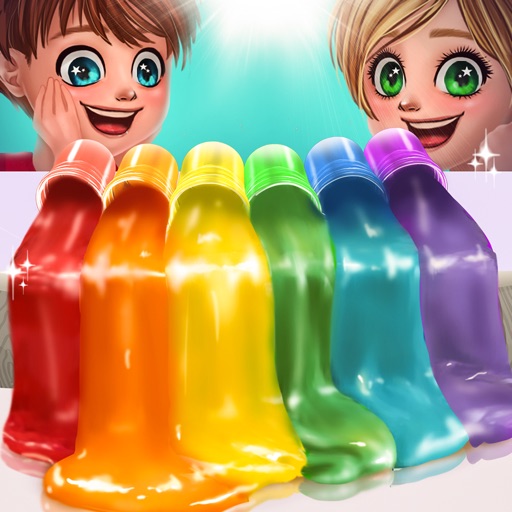 Slime Maker Factory: Rainbow Slime DIY Jelly Toy Simulator Games