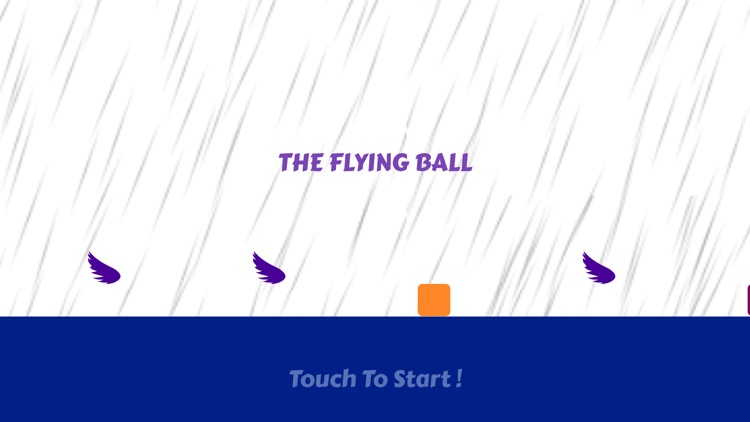 Flying Ball - Collect wings to fly over the blocks