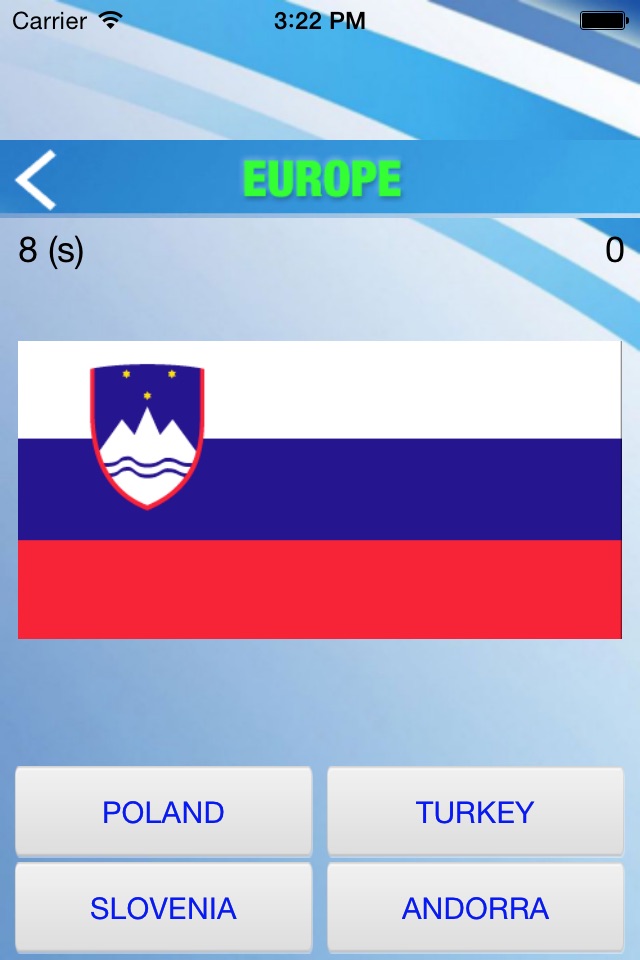 New world flag quiz screenshot 2