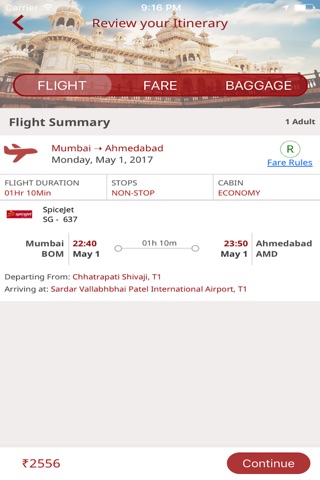 Akbar Travels - Flight Ticket screenshot 4