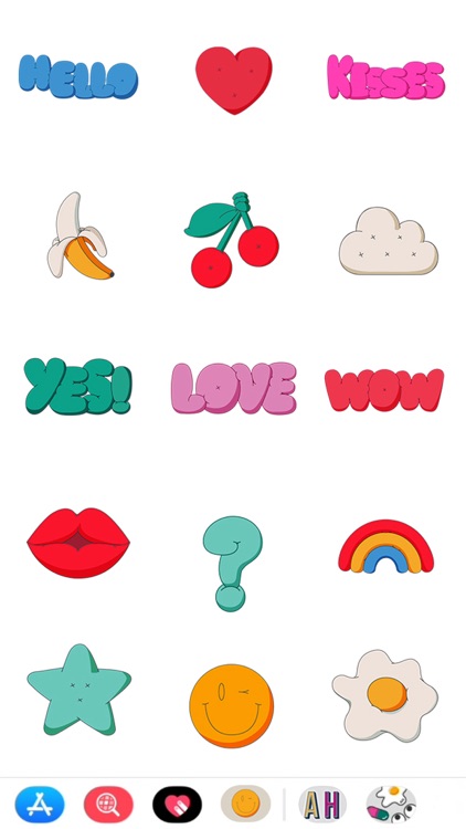 Anya Hindmarch Chubby Stickers