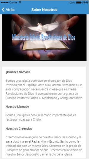 Iglesia Revelaciones de Dios(圖2)-速報App