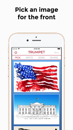 Trumpet: Postcards to POTUS(圖2)-速報App