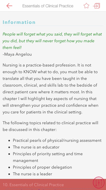 Think Like a Nurse: Prepare