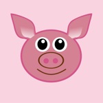 Pink Pig Sticker Pack