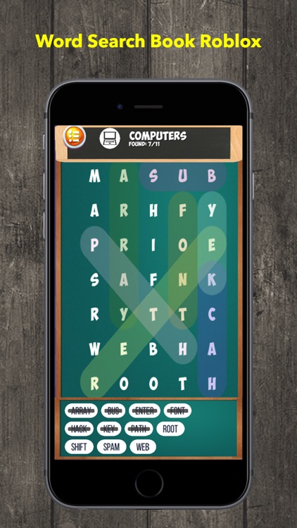 Word Search Book Roblox screenshot-3