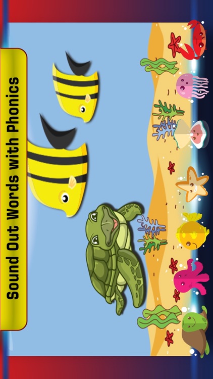 Preschool learning sea fish