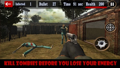 Zombie Shooting: 3D Simulation screenshot 2