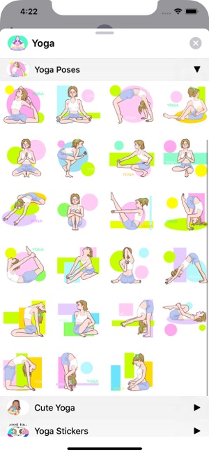 Yoga Sticker(圖5)-速報App