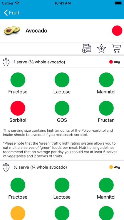 Monash University FODMAP diet screenshot-3
