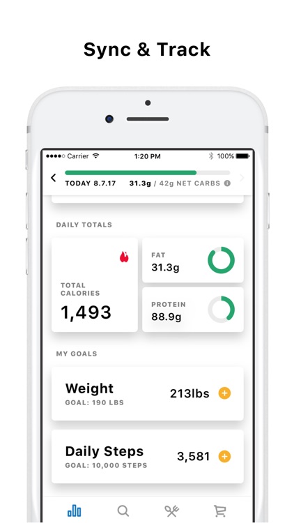 Atkins® Carb & Meal Tracker screenshot-4